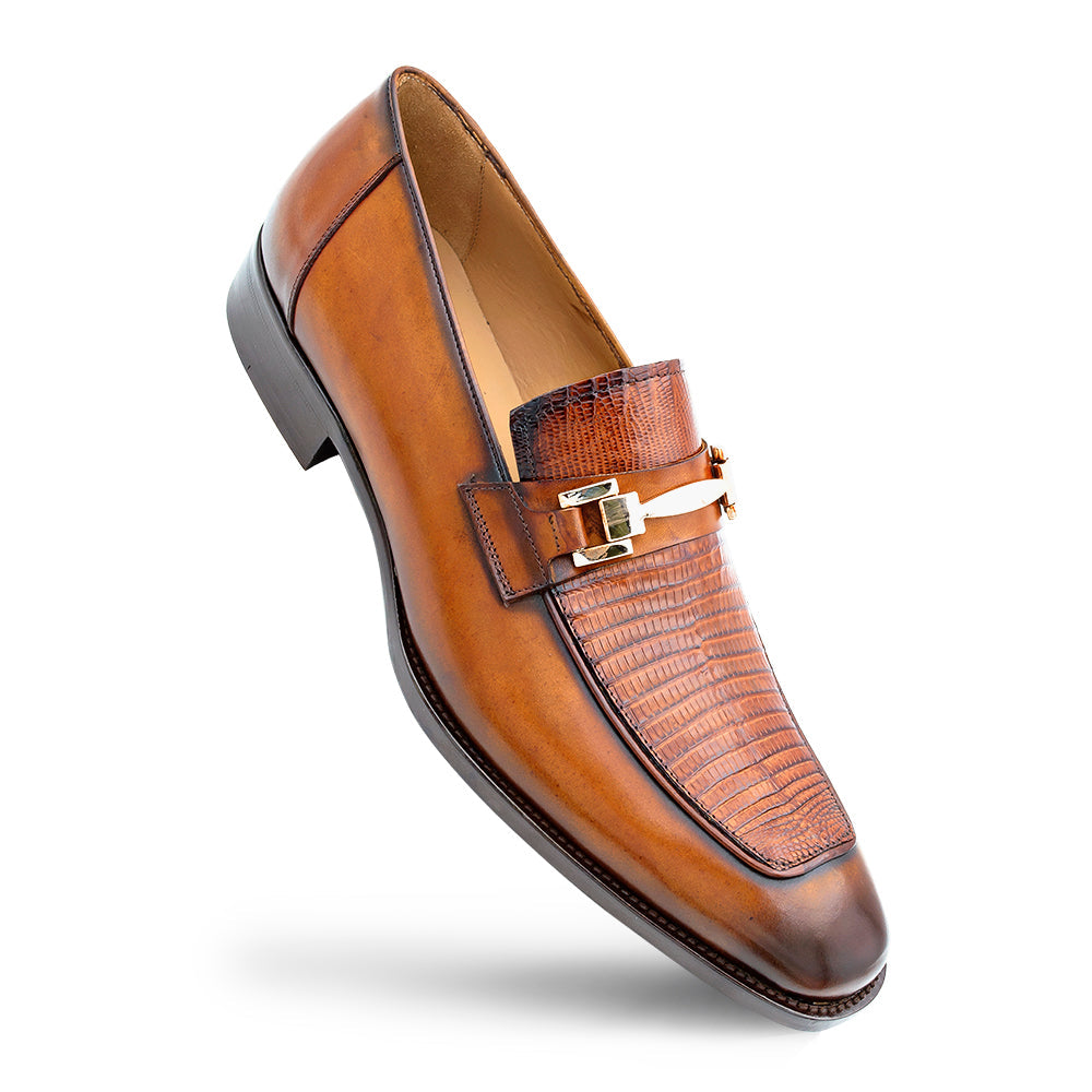 Lizard/Calf Ornament Slip On