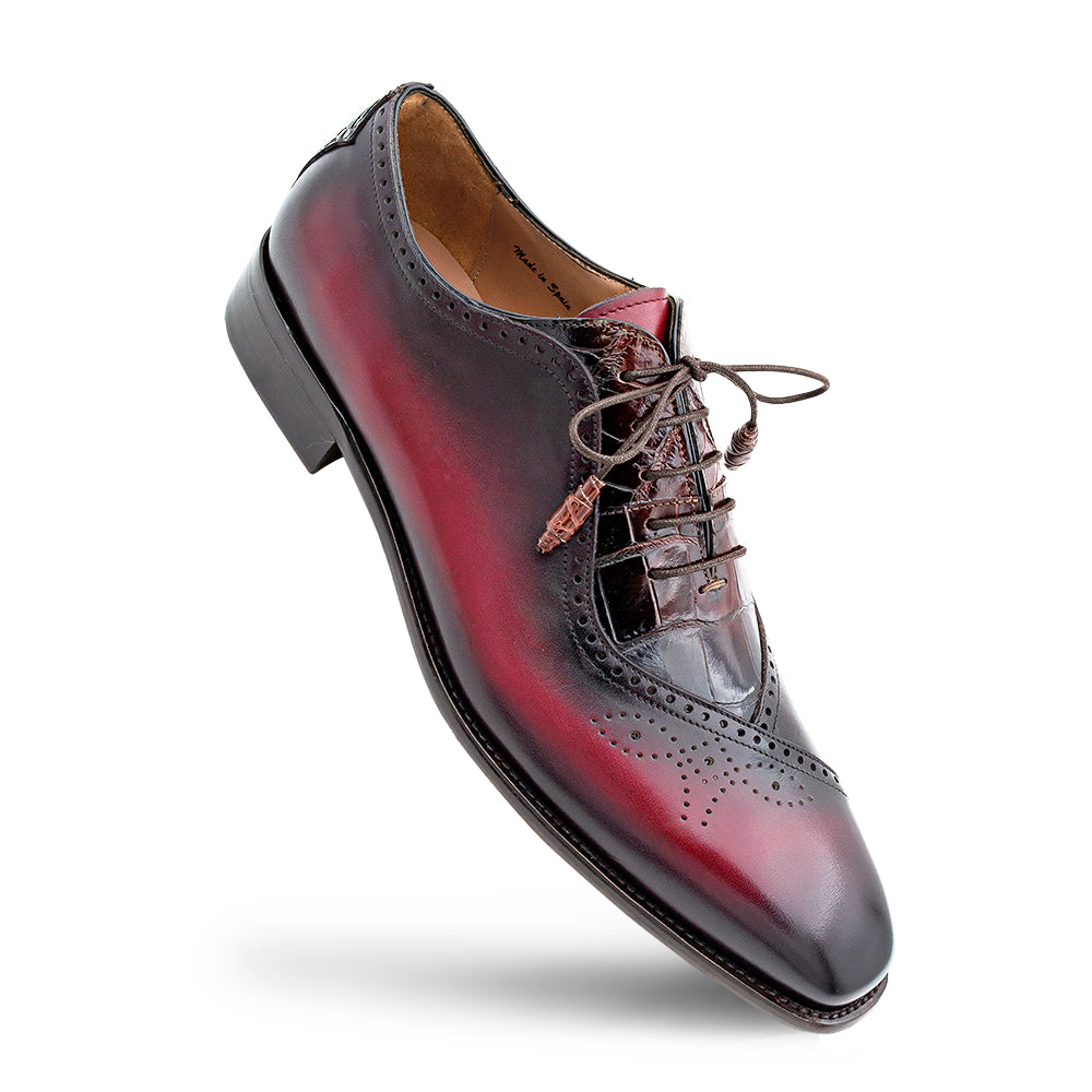 Calf/Alligator Oxford