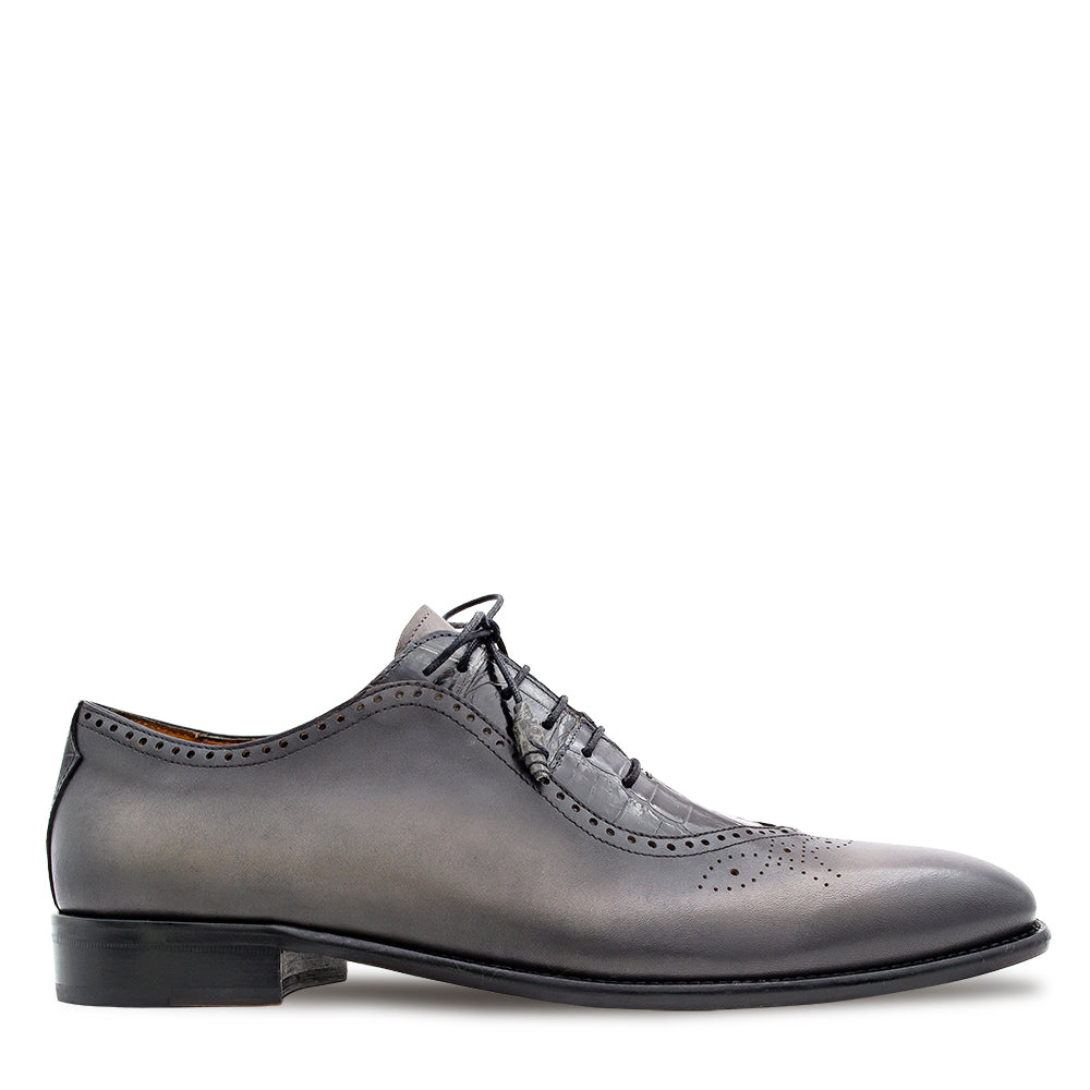 Calf/Alligator Oxford