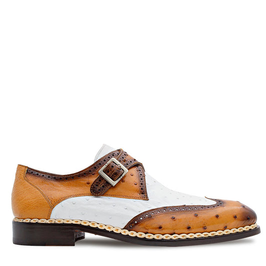 Ostrich Monk Strap