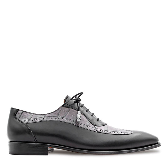 Two-tone Calf/Alligator Oxford