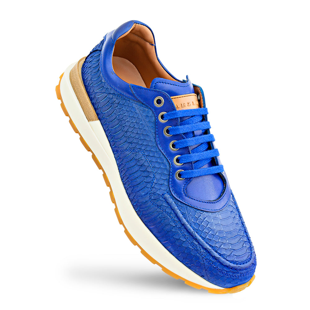 Snake/Calf Sneaker