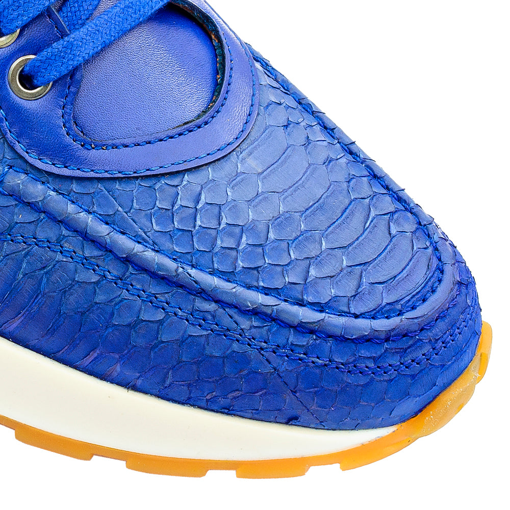 Snake/Calf Sneaker