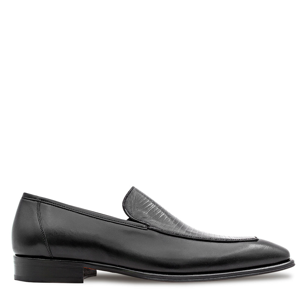 Calf/Lizard Dress Slip On