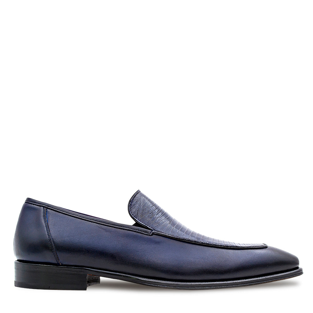 Calf/Lizard Dress Slip On