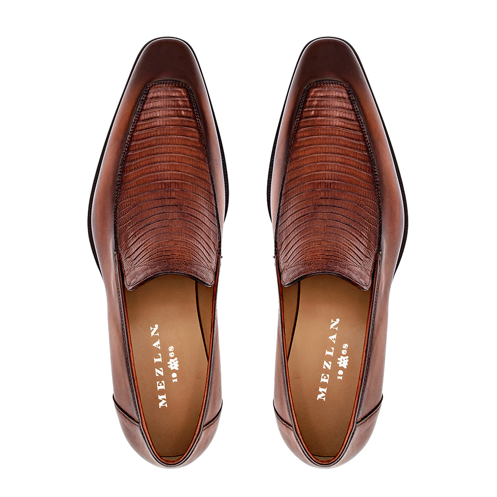 Calf/Lizard Dress Slip On