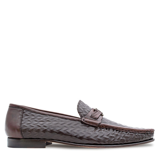 Embossed Calf Moccasin