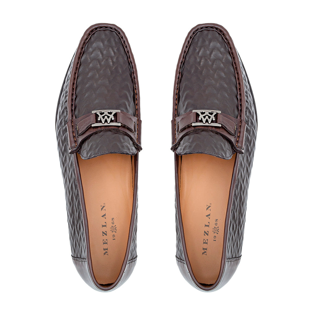 Embossed Calf Moccasin