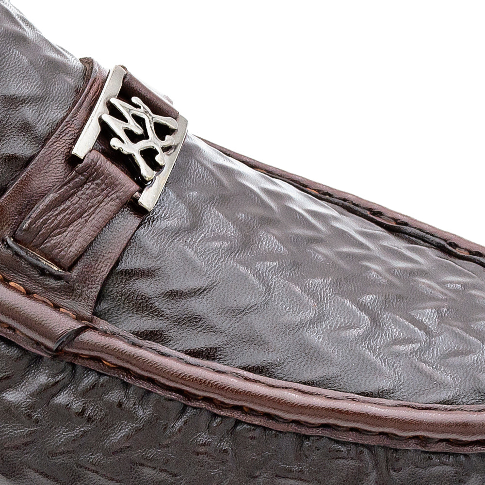 Embossed Calf Moccasin