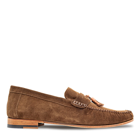 Suede Tassel Moccasin