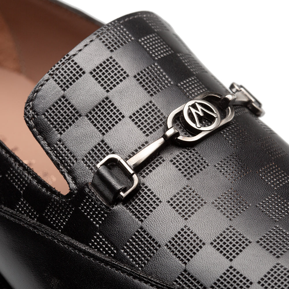 Embossed Calf Ornament Loafer