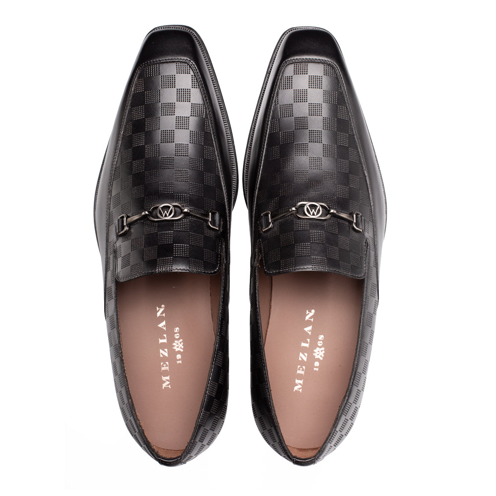 Embossed Calf Ornament Loafer