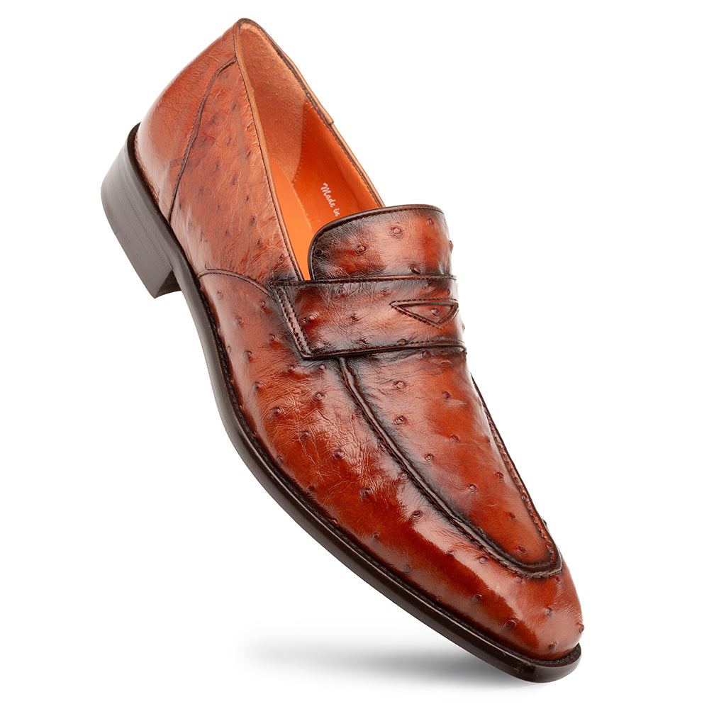 Ostrich Penny Loafer