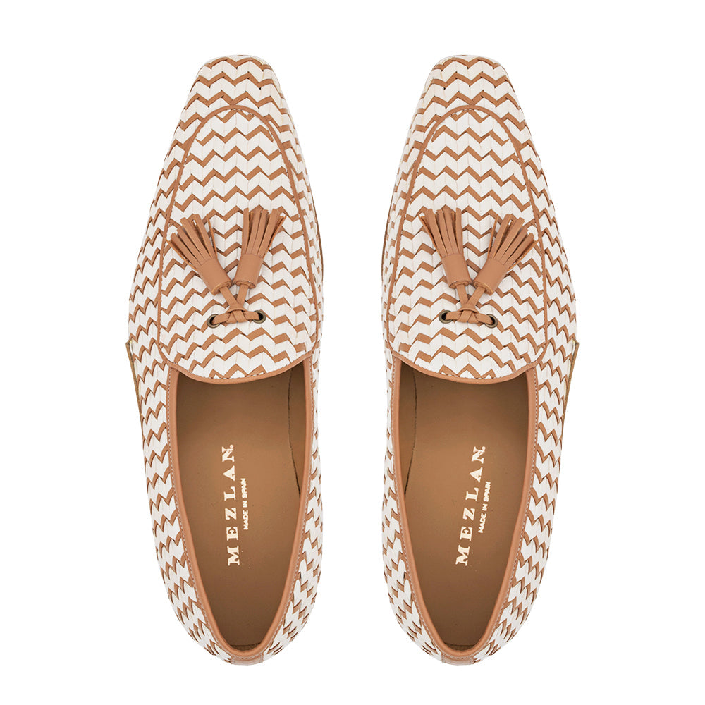 Sants Woven Two-Toned Slip On