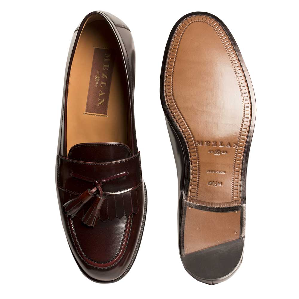 Mezlan Santander Burgundy SLIP ON Shoes