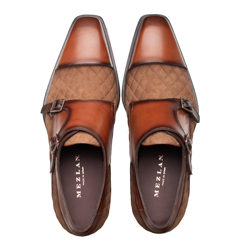 Quilted Double Monk Strap