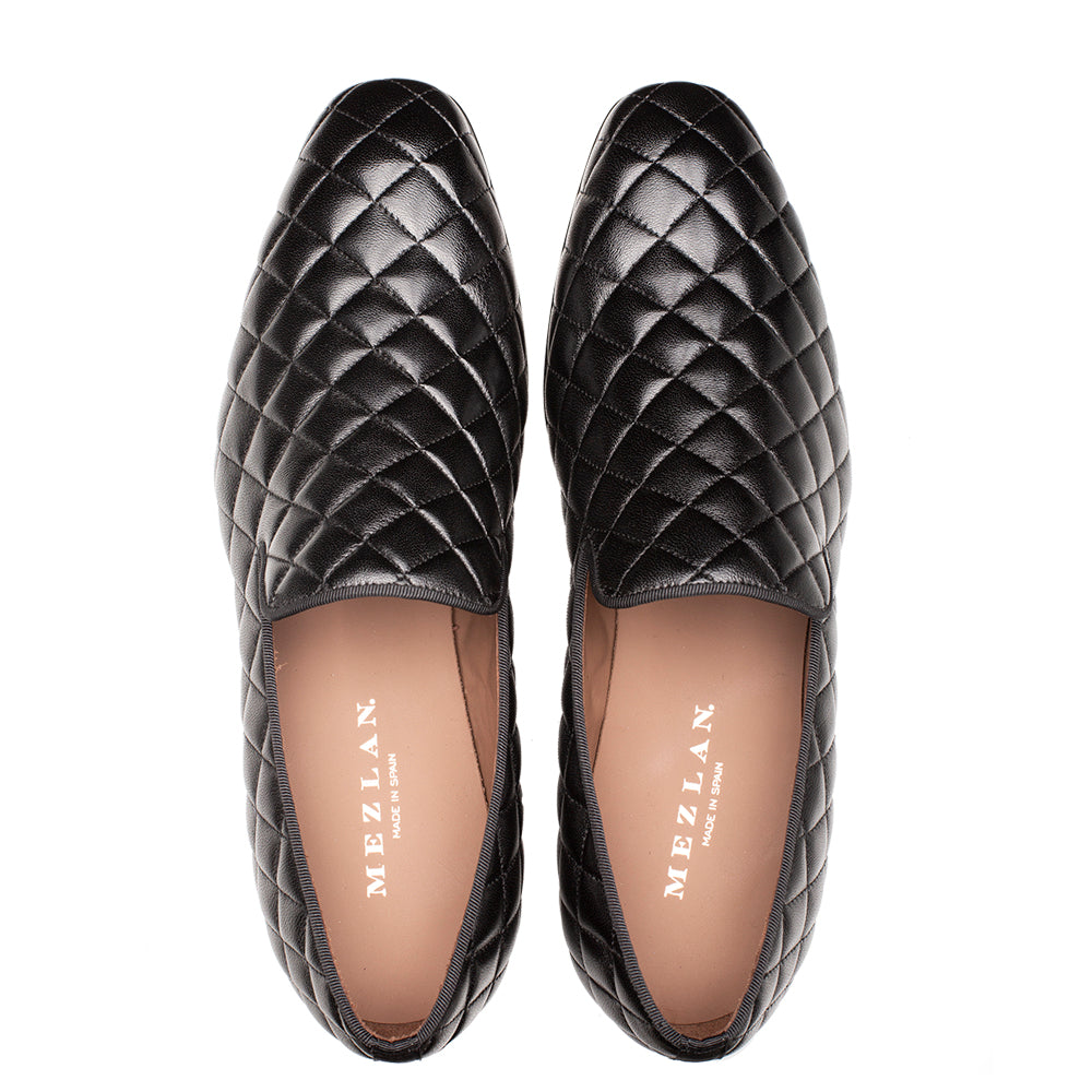 Quilted Leather Pump