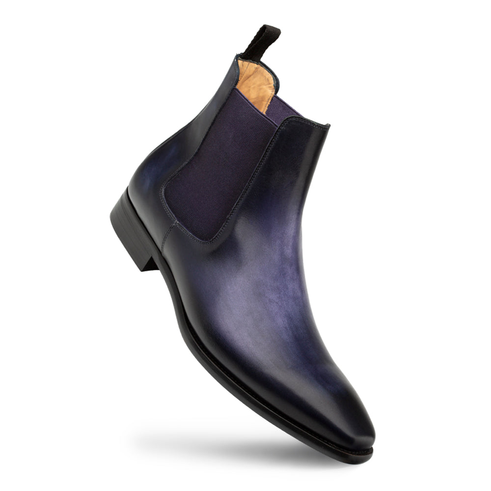 Patina Leather Chelsea Boot
