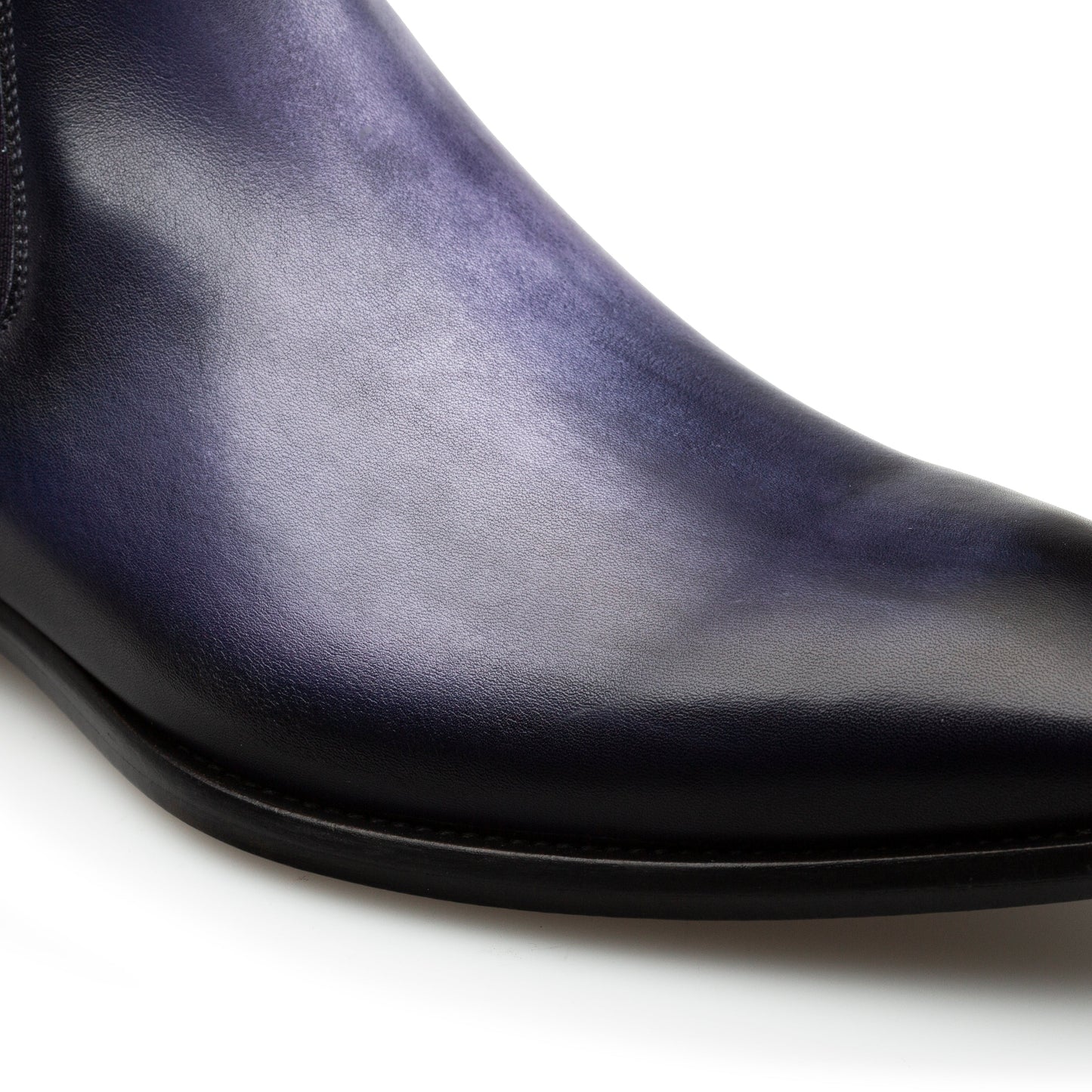 Patina Leather Chelsea Boot