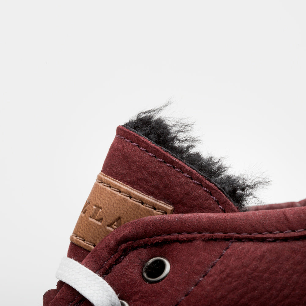 Nubuck Fur-Lined Deck Sneaker