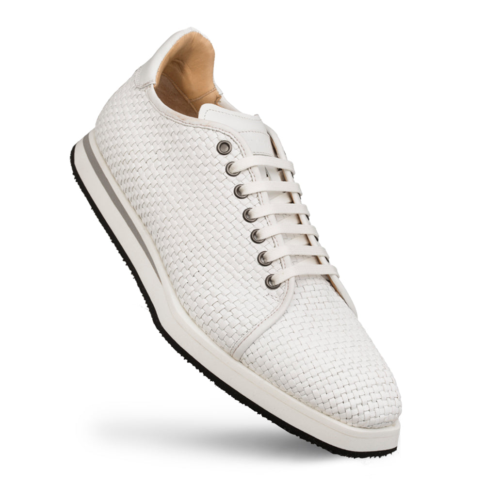 Woven Leather Sport Derby