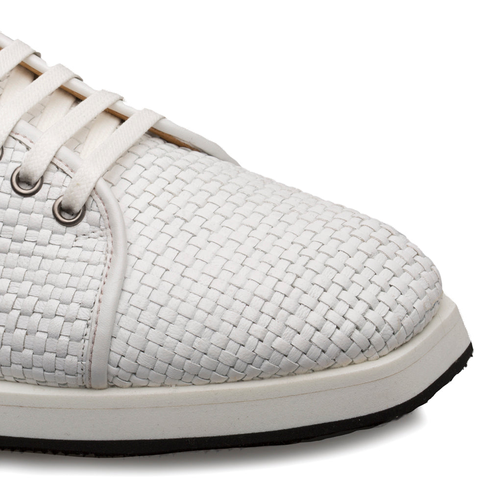 Woven Leather Sport Derby
