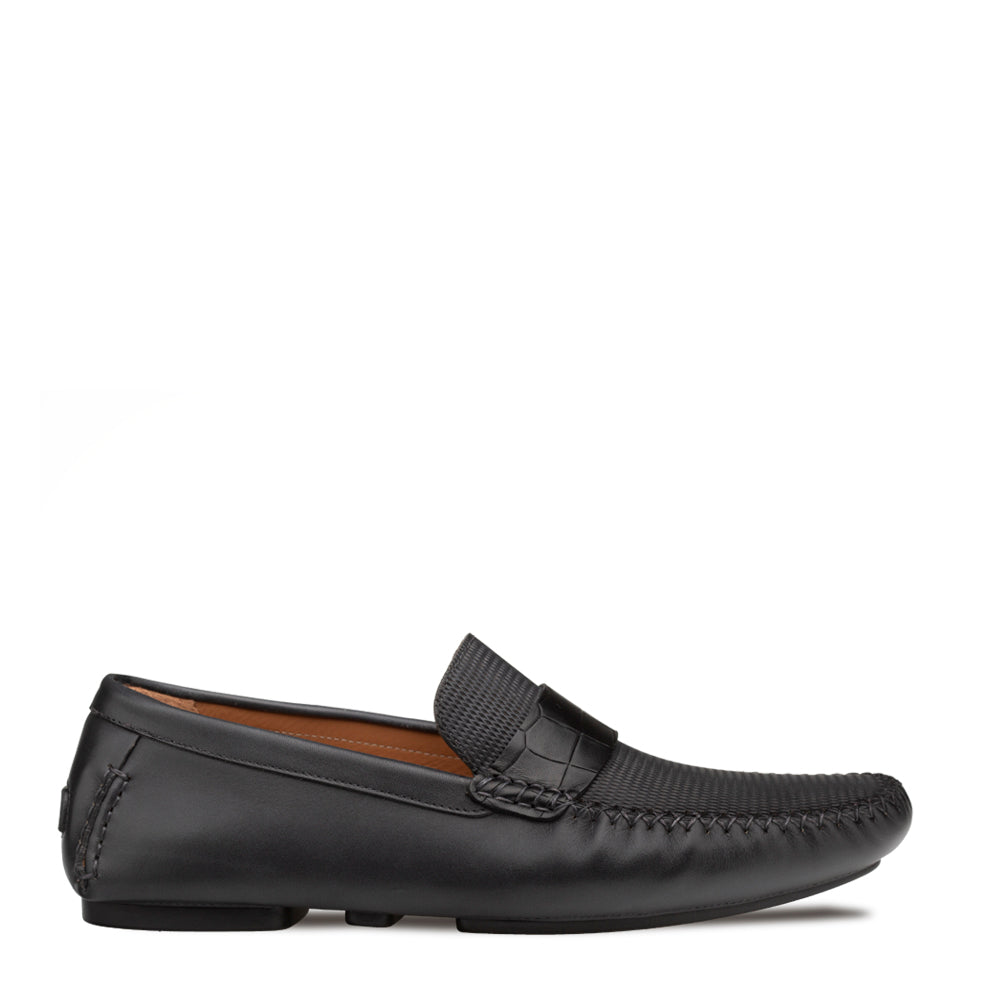 Embossed Calf Moccasin