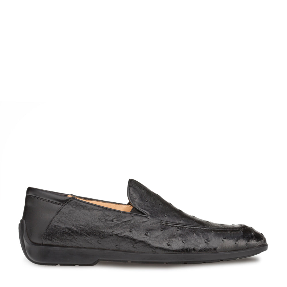 Ostrich Rubber Sole Loafer
