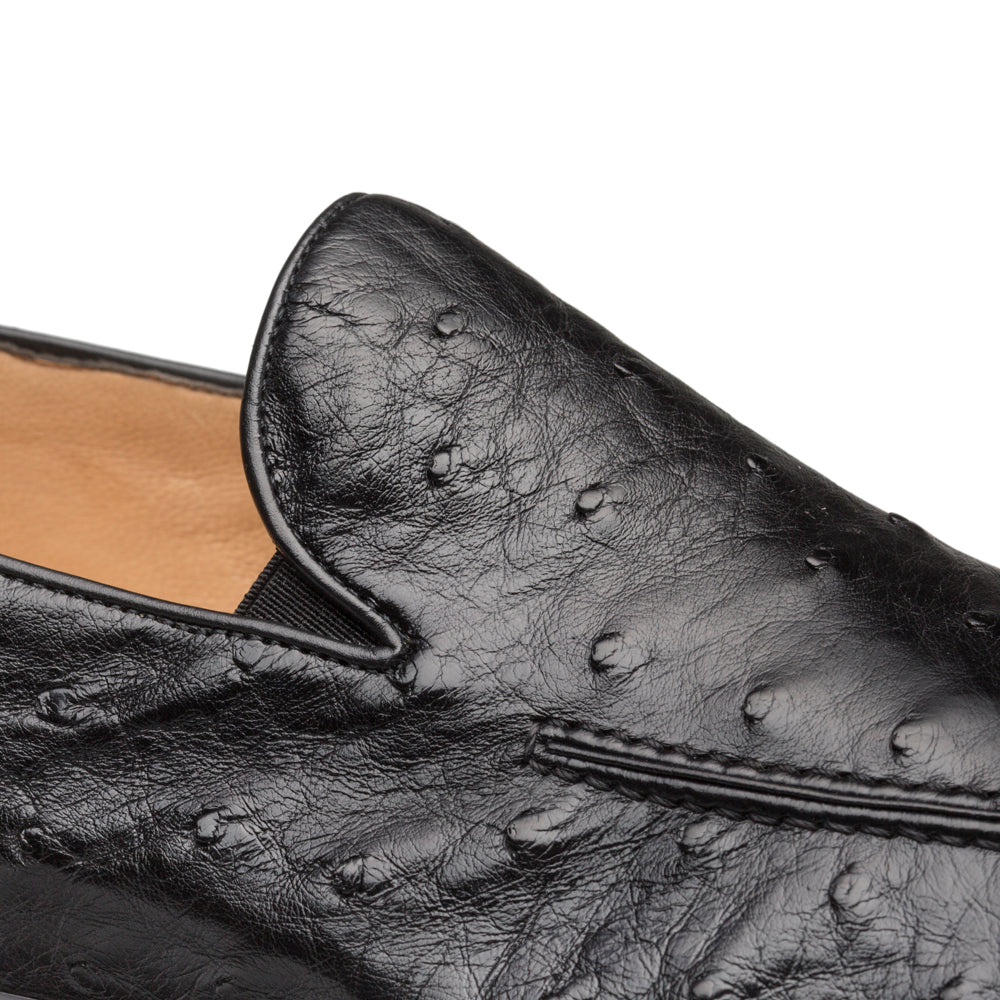 Ostrich Rubber Sole Loafer